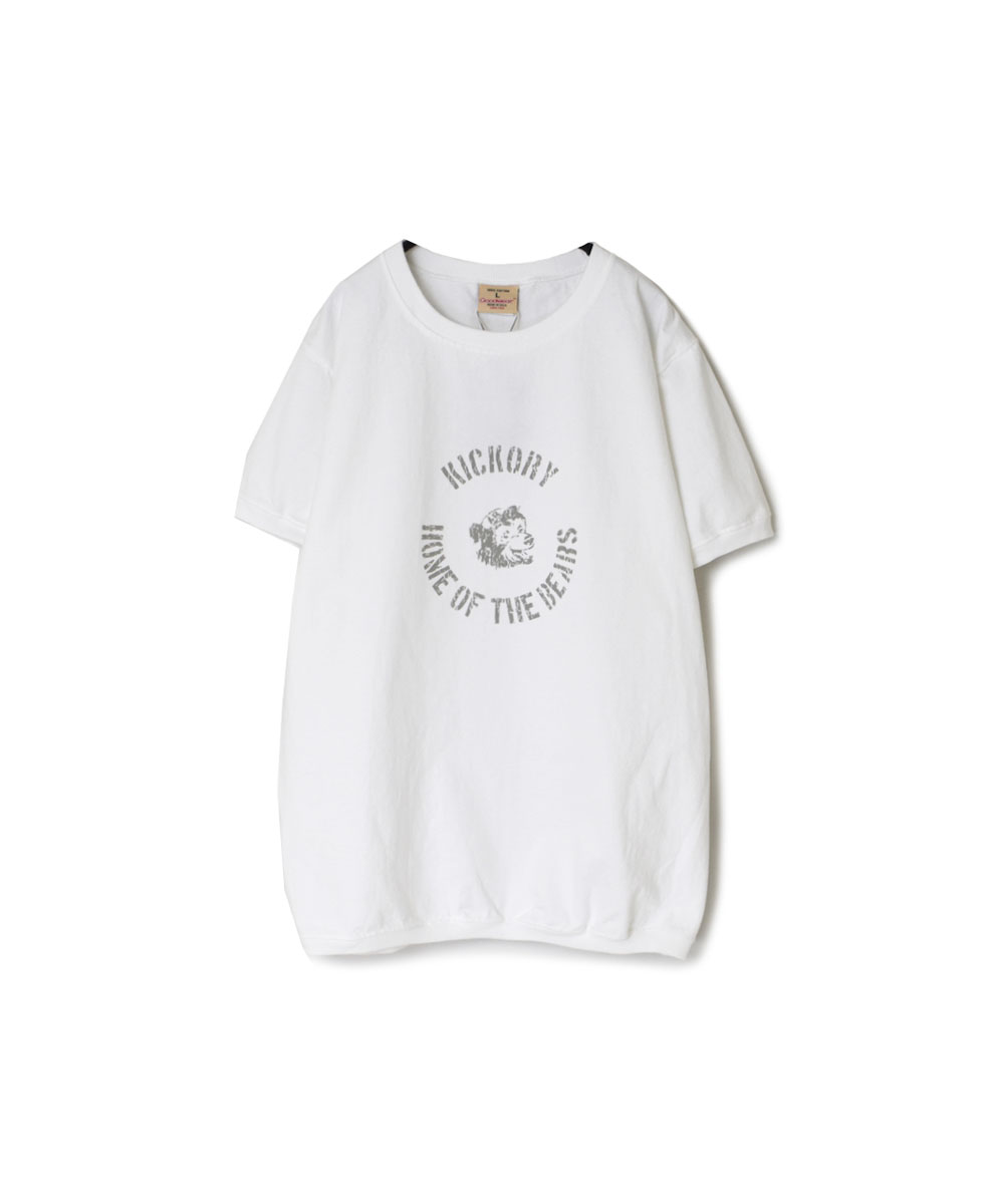 NGT9801 0734 (Tシャツ) 7.2oz "BEAR" CREW-NECK S/SL TEE CUFF AND HEM RIB