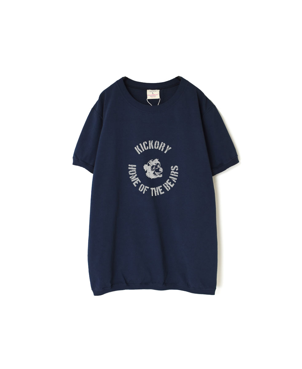 NGT9801 0734 (Tシャツ) 7.2oz "BEAR" CREW-NECK S/SL TEE CUFF AND HEM RIB