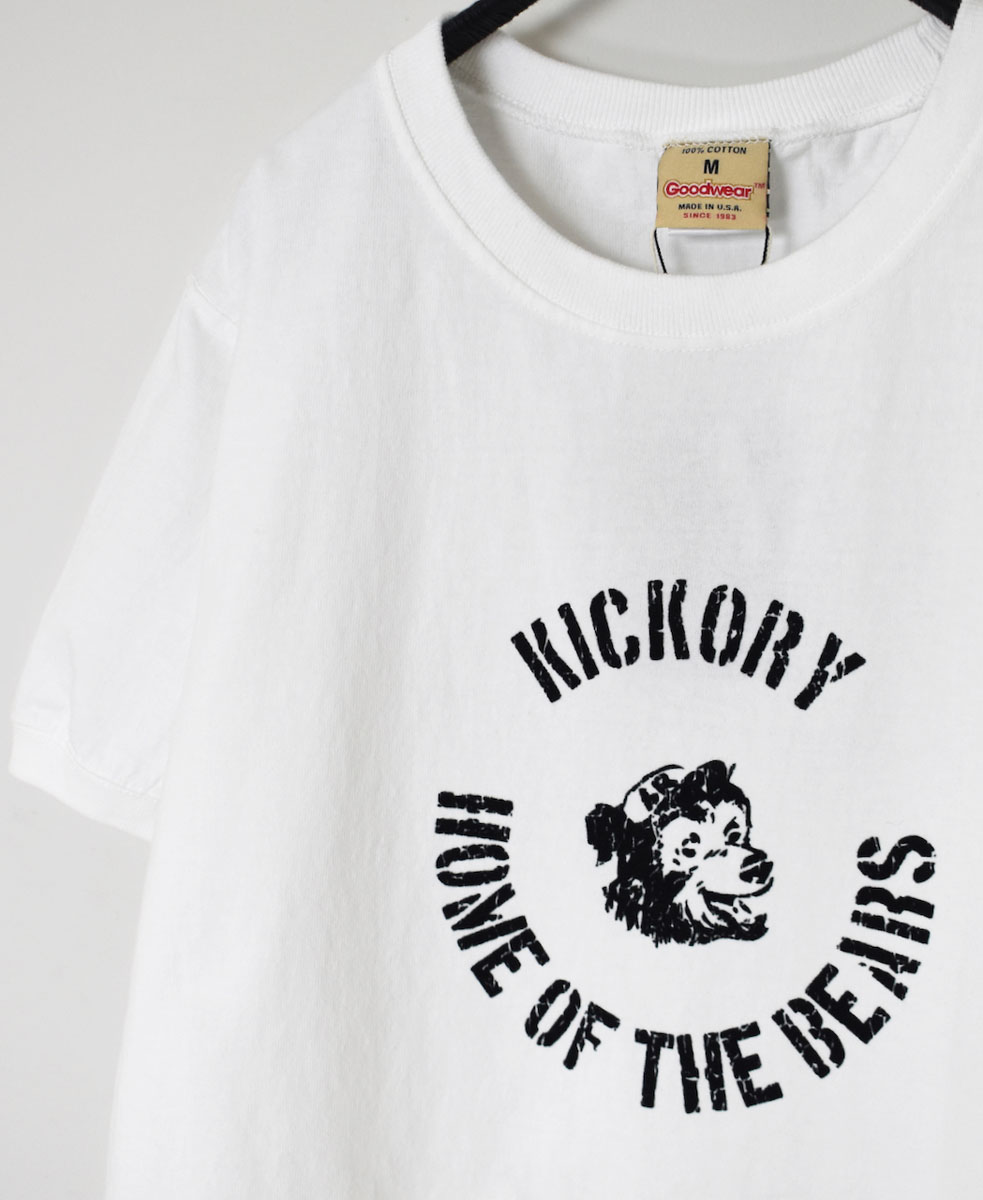 NGT9801 0734 (Tシャツ) 7.2oz "BEAR" CREW-NECK S/SL TEE CUFF AND HEM RIB