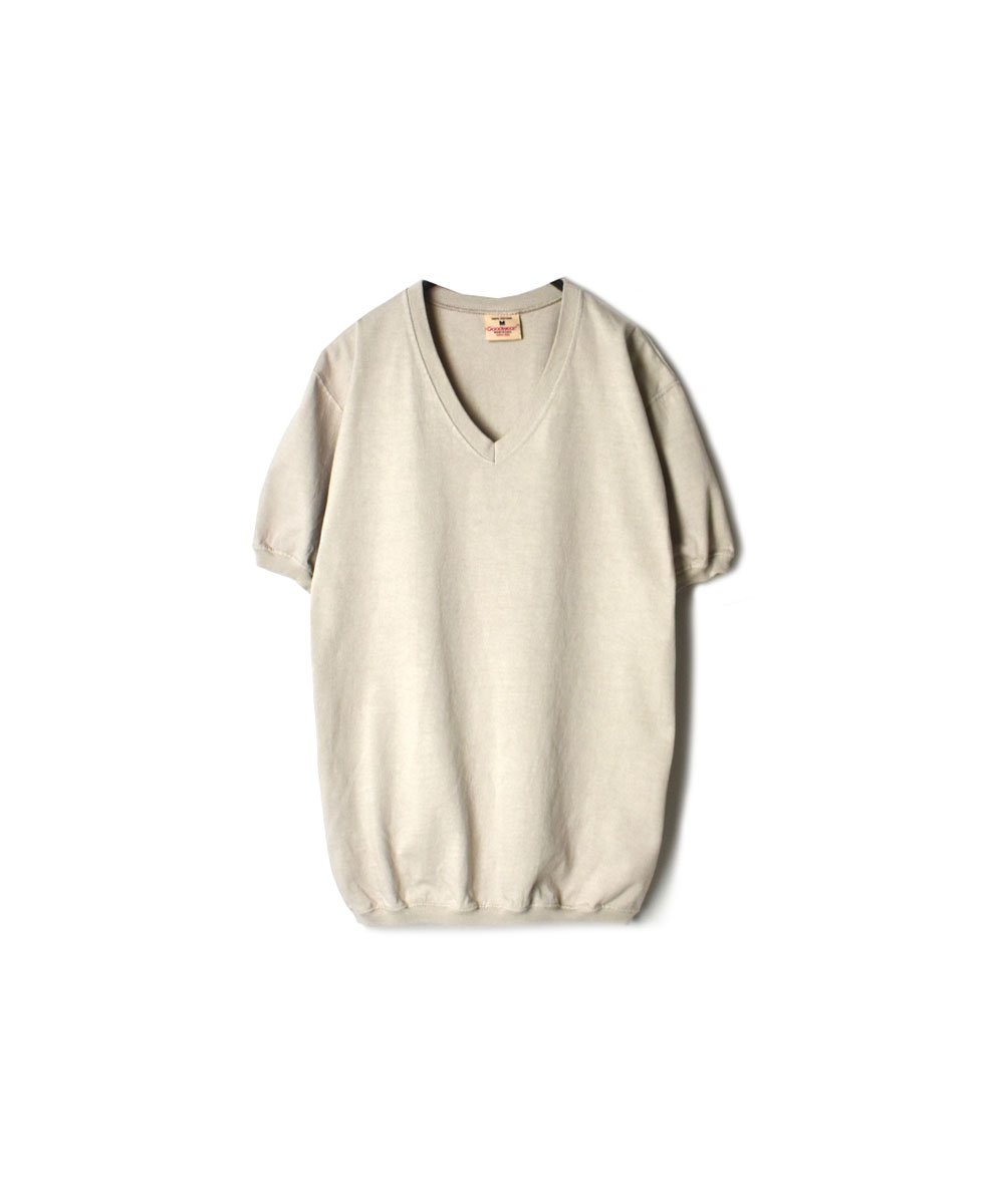 NGW1701 (Tシャツ) COTTON 7.2oz V-NECK S/SL CUFF AND BOTTOM RIB