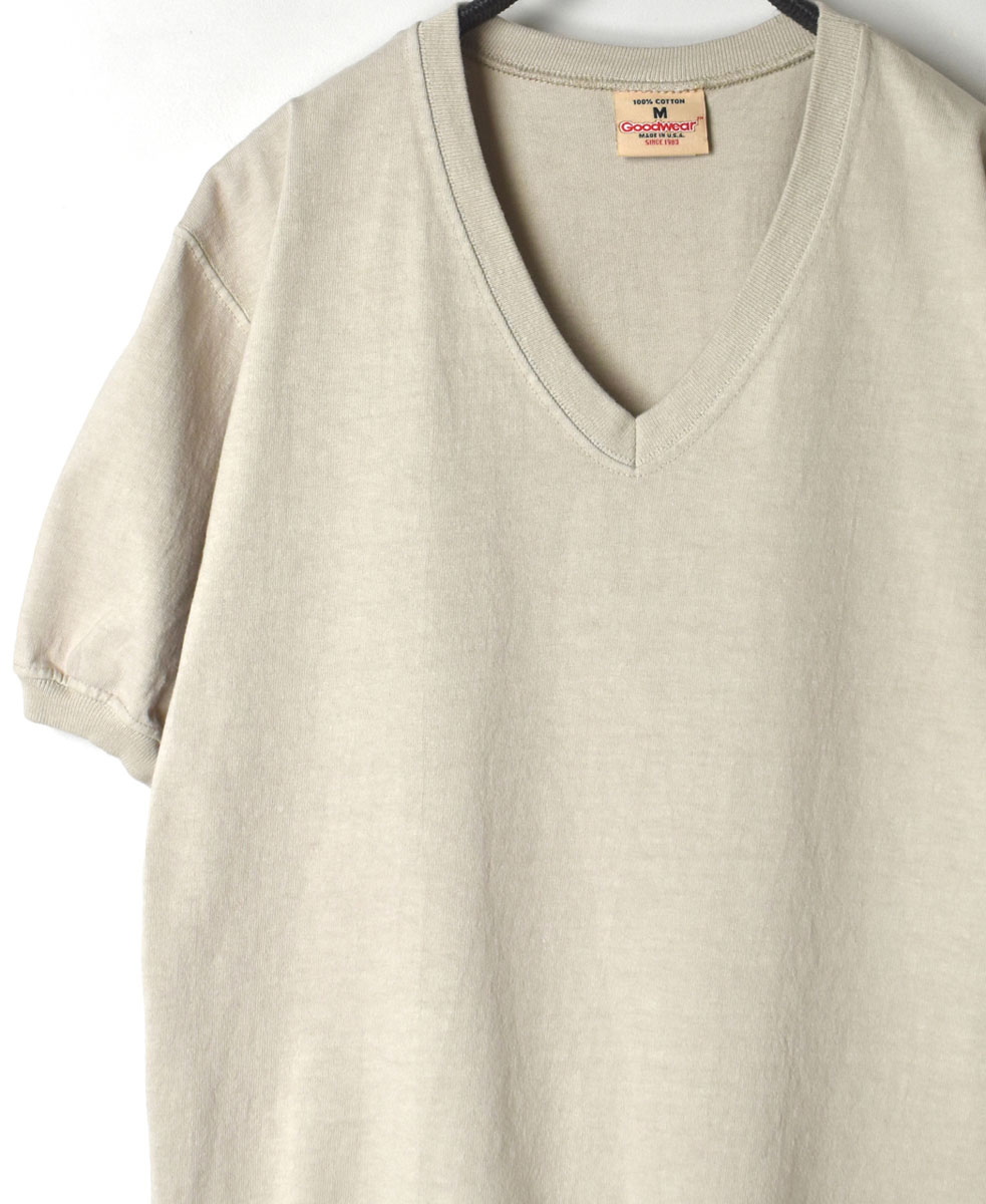 NGW1701 (Tシャツ) 7.2oz V-NECK S/SL CUFF AND BOTTOM RIB