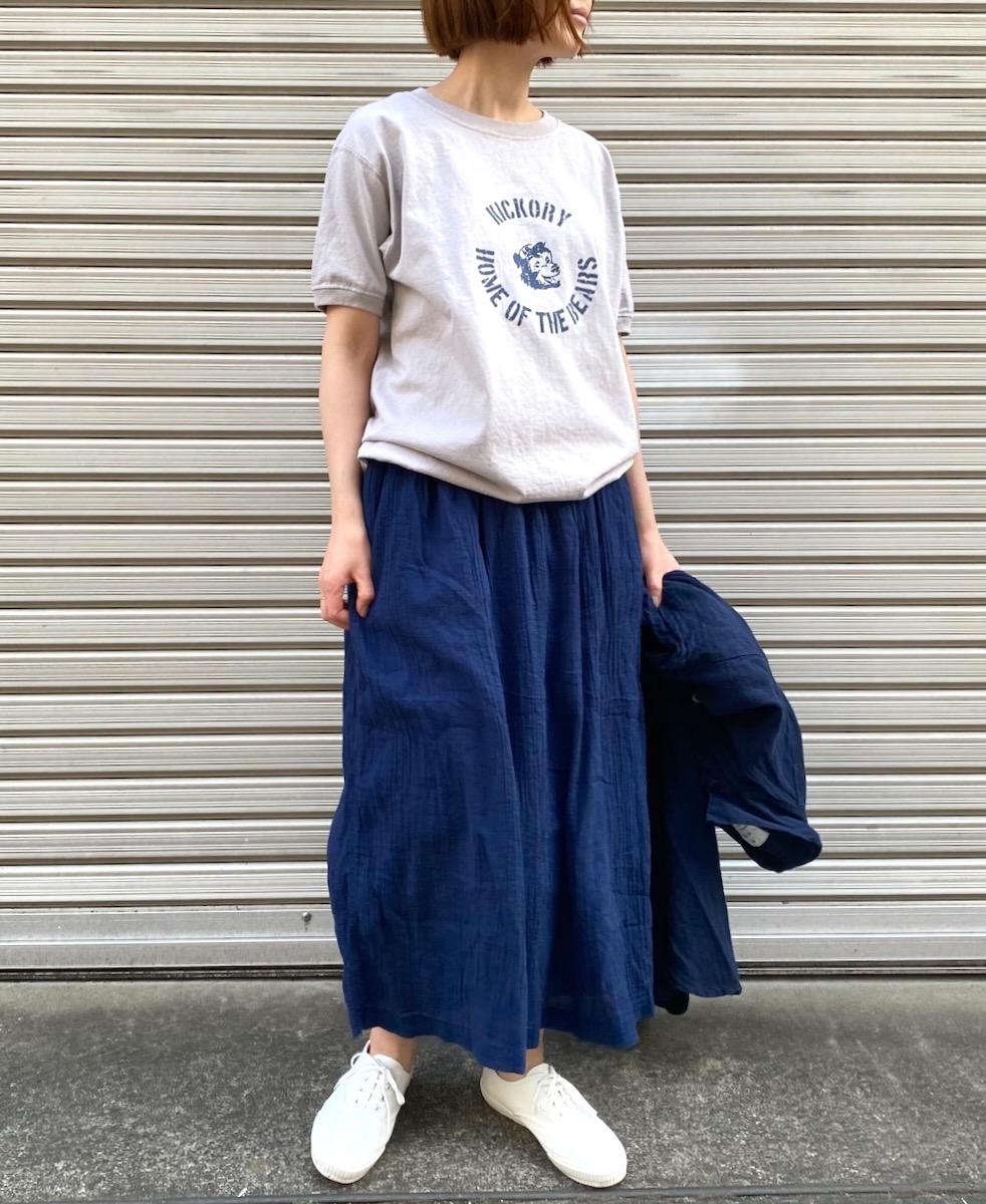 NGT9801 0734 (Tシャツ) 7.2oz "BEAR" CREW-NECK S/SL TEE CUFF AND HEM RIB
