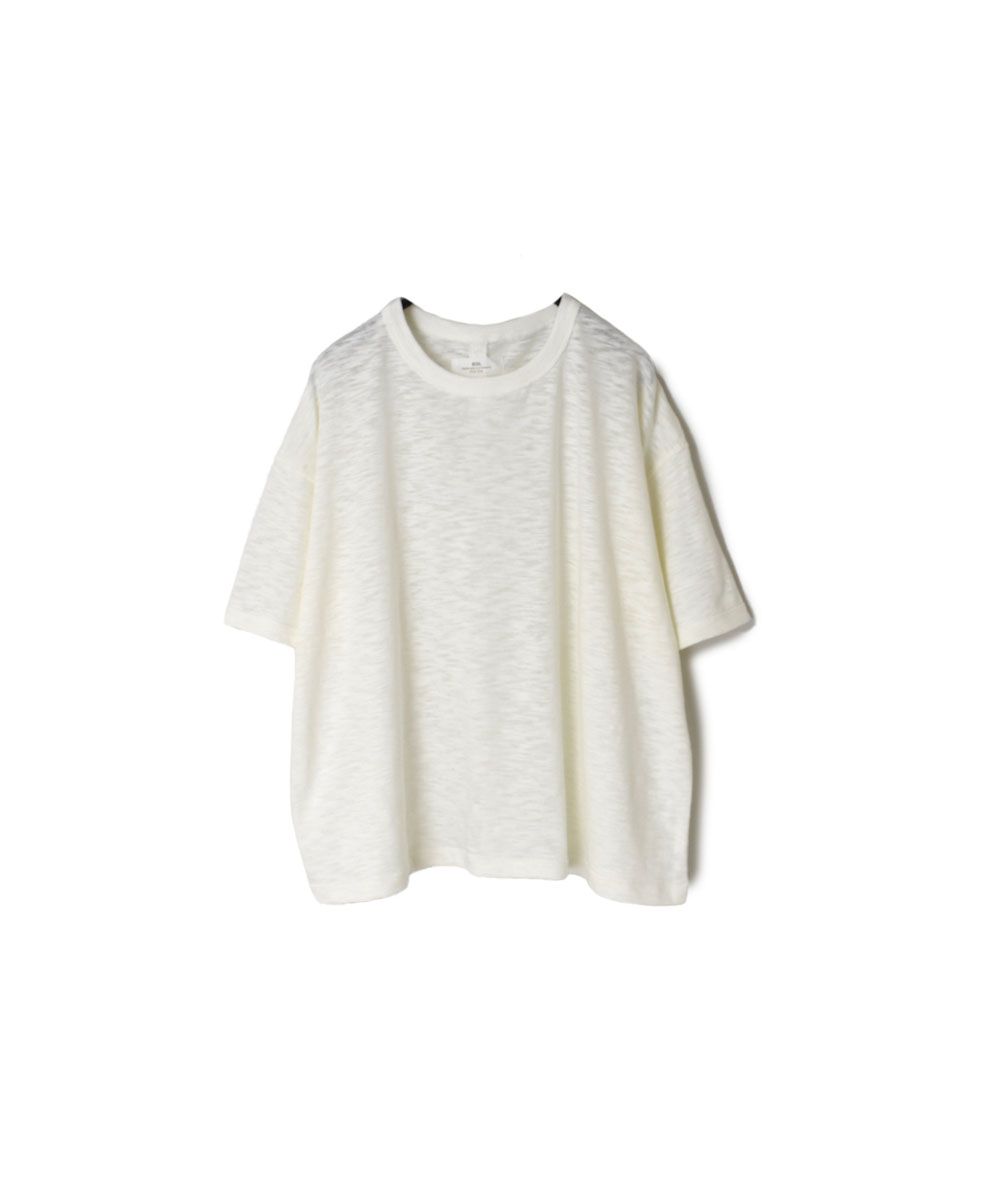 GNSL23331 (Tシャツ) SLUB VINTAGE CREW-NECK BACKSIDE SLIT T-SHIRT