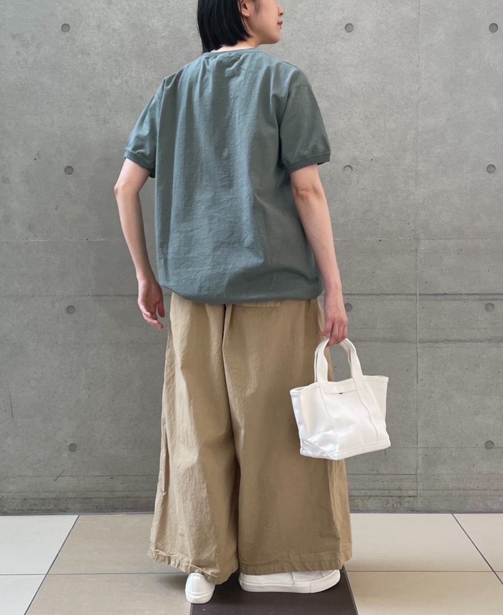 NGT9801 0734 (Tシャツ) 7.2oz "BEAR" CREW-NECK S/SL TEE CUFF AND HEM RIB