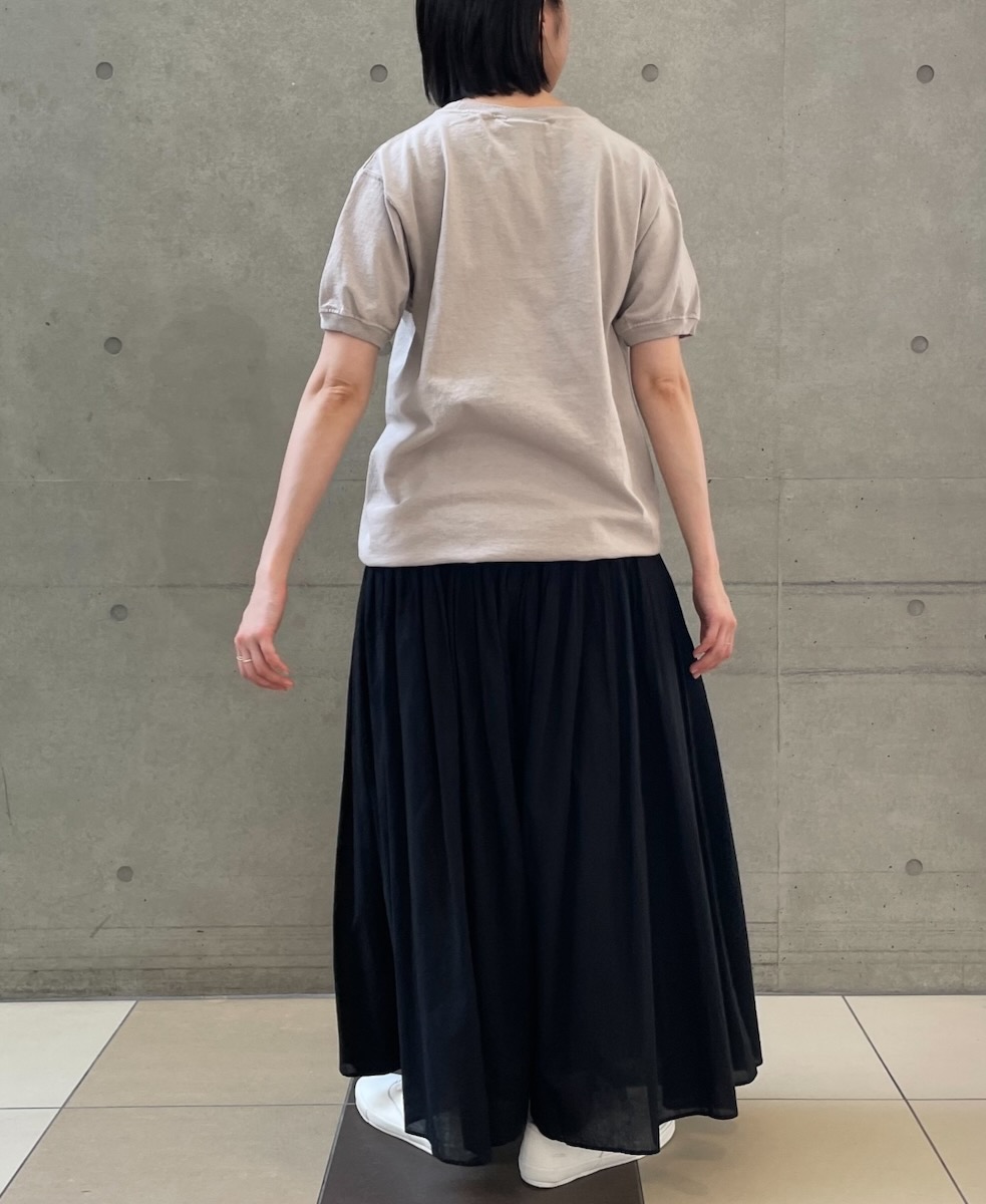 NGT9801 0734 (Tシャツ) 7.2oz "BEAR" CREW-NECK S/SL TEE CUFF AND HEM RIB