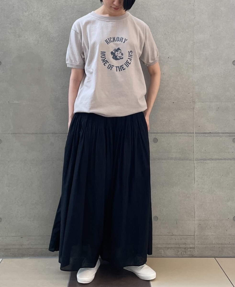 NGT9801 0734 (Tシャツ) 7.2oz "BEAR" CREW-NECK S/SL TEE CUFF AND HEM RIB