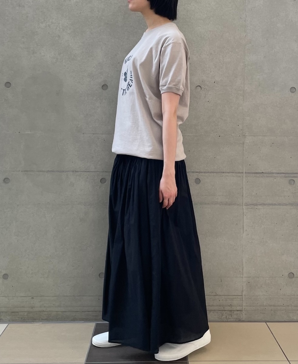 NGT9801 0734 (Tシャツ) 7.2oz "BEAR" CREW-NECK S/SL TEE CUFF AND HEM RIB