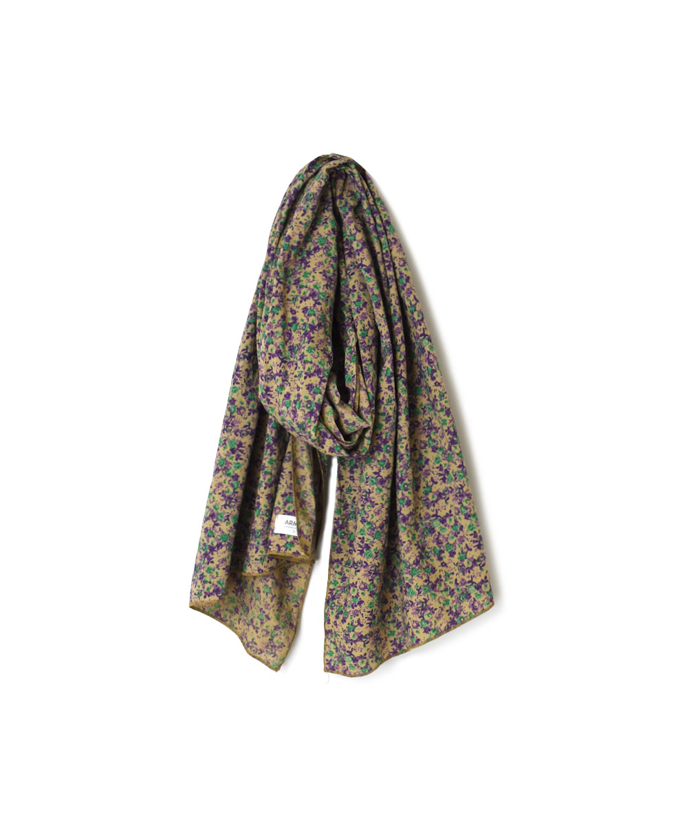 INAM2202FD (ストール) COTTON SMALL FLOWER PRINT STOLE