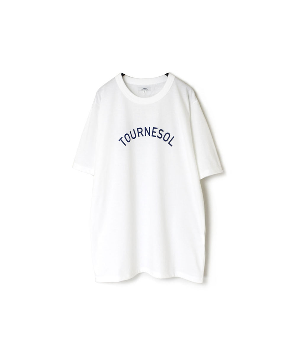 NFA1802P35 (Tシャツ) "TOURNESOL" 4.4oz COTTON JERSEY CREW-NECK OVERSIZED S/SL PRINT T-SHIRT