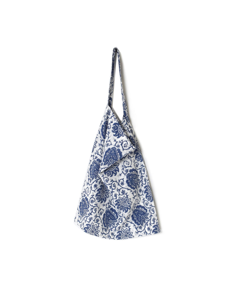 ZMD0319 (バッグ) FLOWER BLOCK PRINT ECO BAG