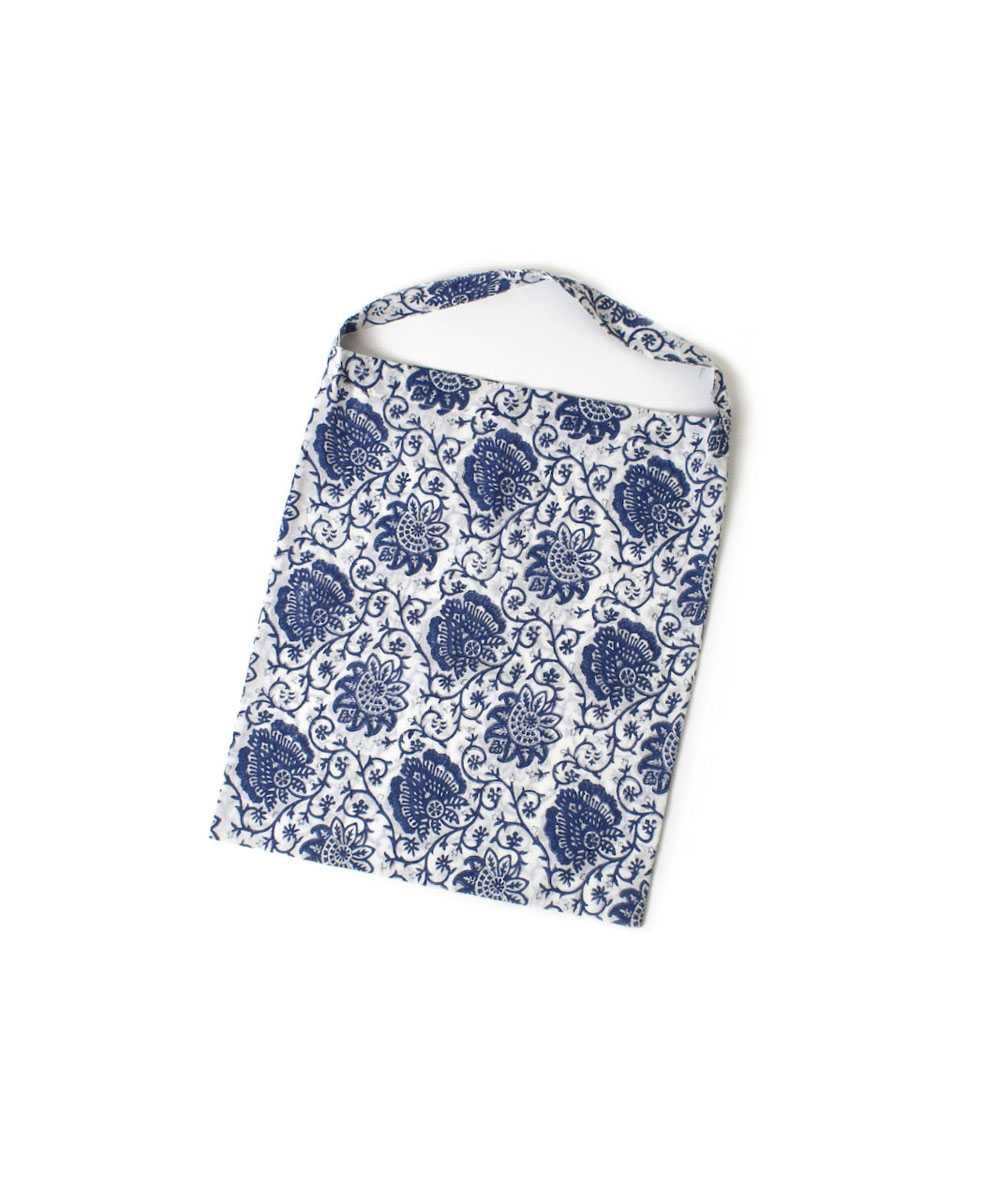 ZMD0319 (バッグ) FLOWER BLOCK PRINT ECO BAG