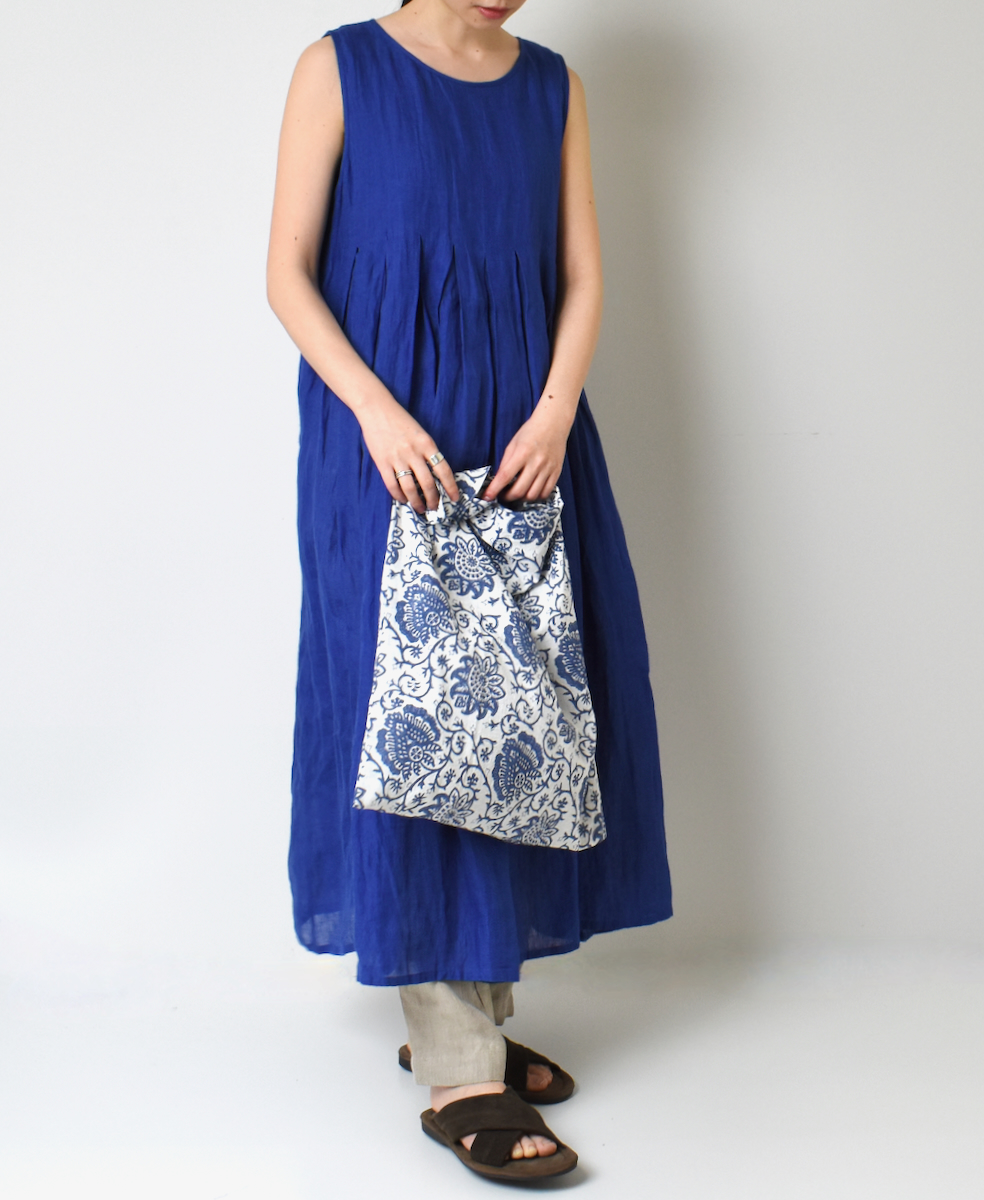 ZMD0319 (バッグ) FLOWER BLOCK PRINT ECO BAG