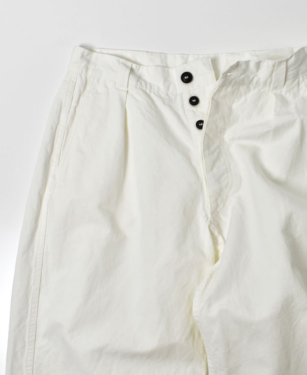 NAM1203KCL (パンツ) COTTON LINEN ONE-TUCK PANTS