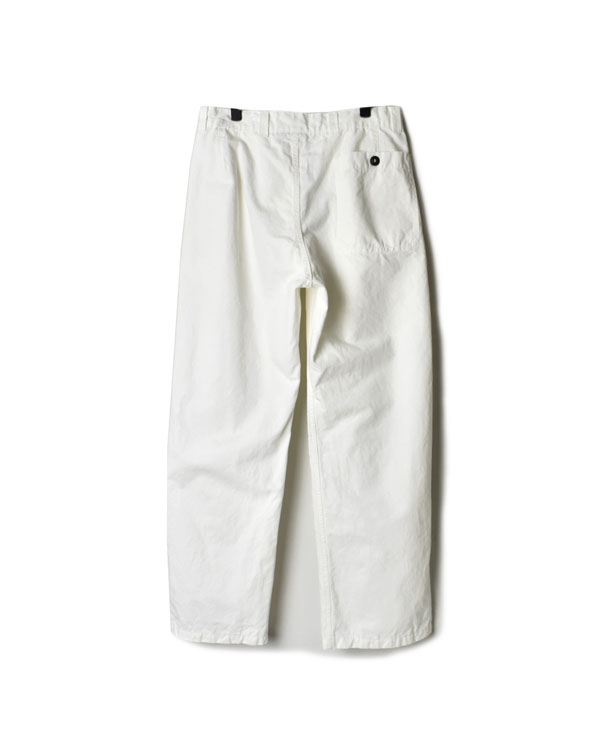 NAM1203KCL (パンツ) COTTON LINEN ONE-TUCK PANTS