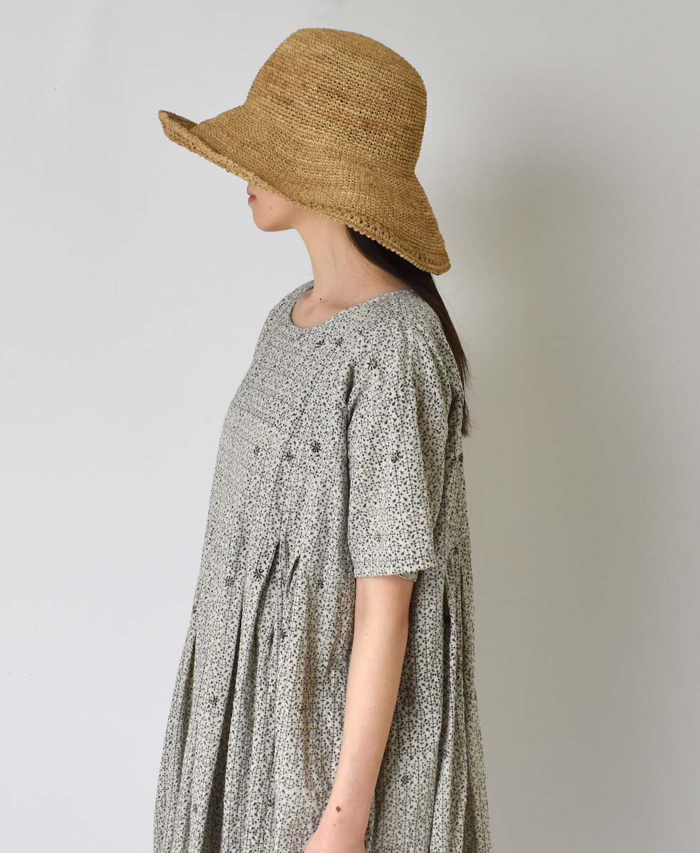 ●ANMDS2312 (帽子) RAFFIA HAT BRIM 12cm