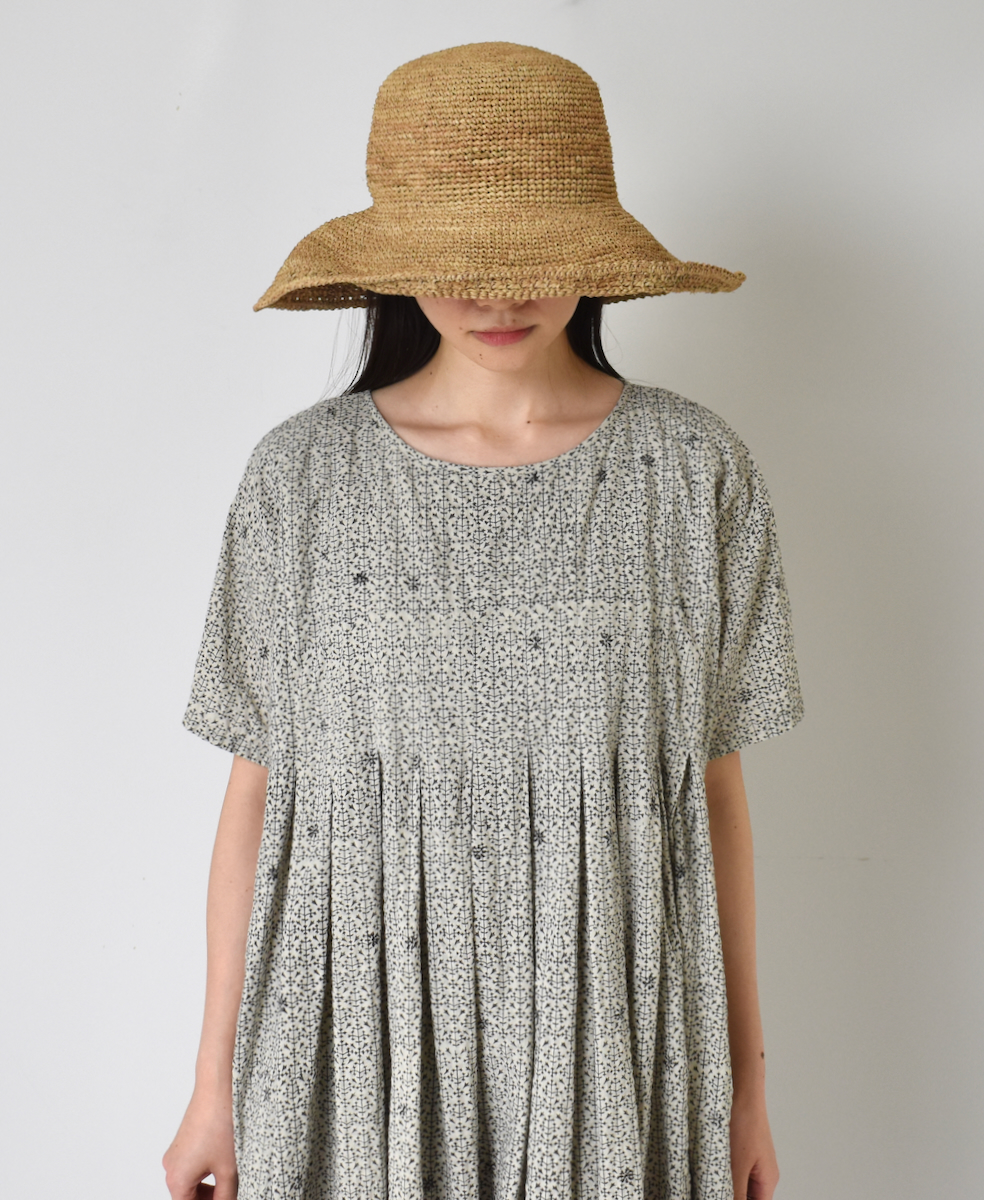 ●ANMDS2312 (帽子) RAFFIA HAT BRIM 12cm