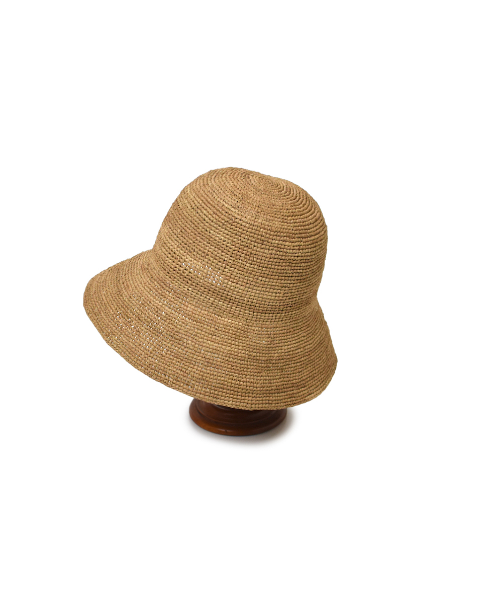 ANMDS2311 (帽子) RAFFIA HAT BRIM 9cm