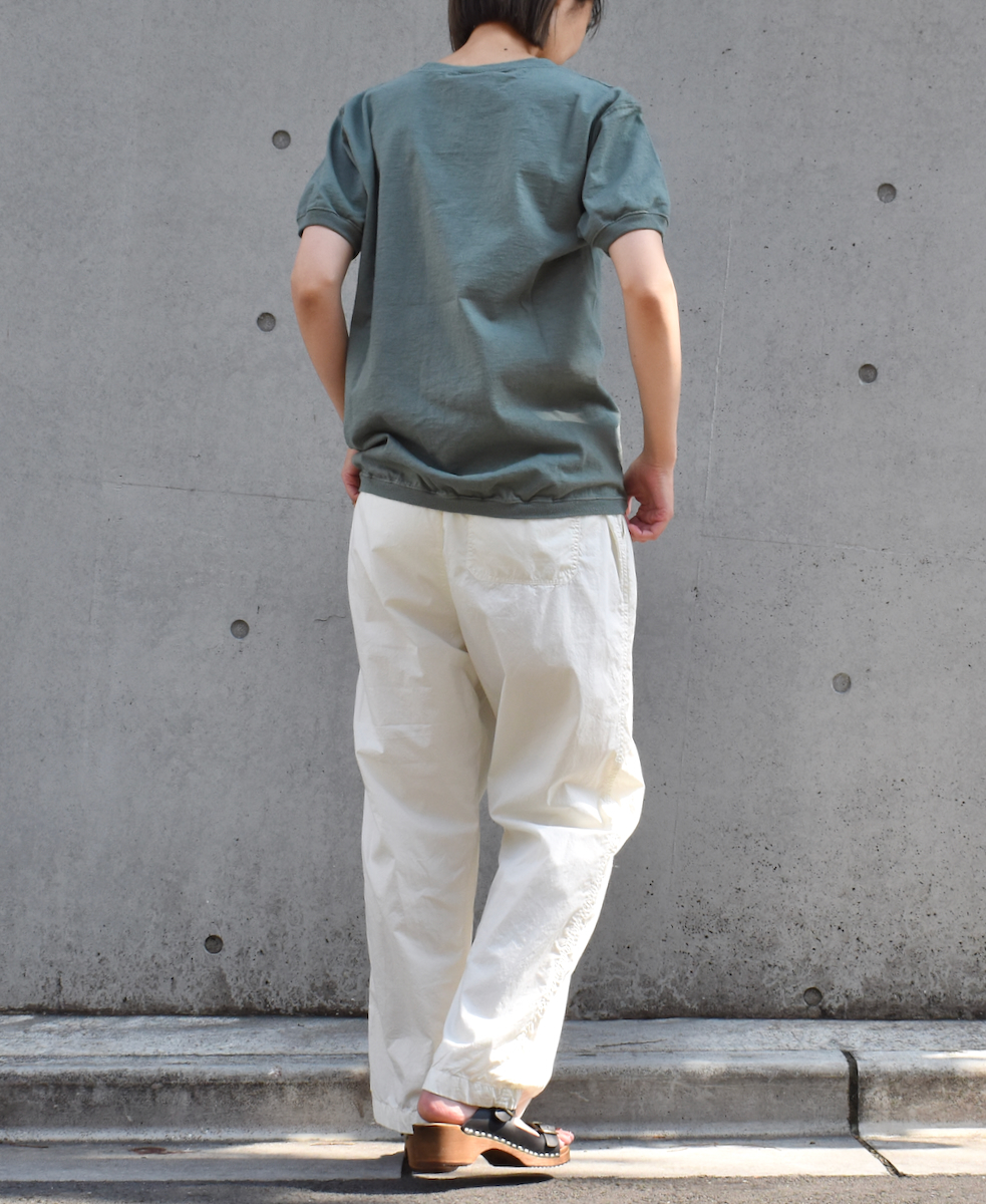 NGT9801 0734 (Tシャツ) 7.2oz "BEAR" CREW-NECK S/SL TEE CUFF AND HEM RIB