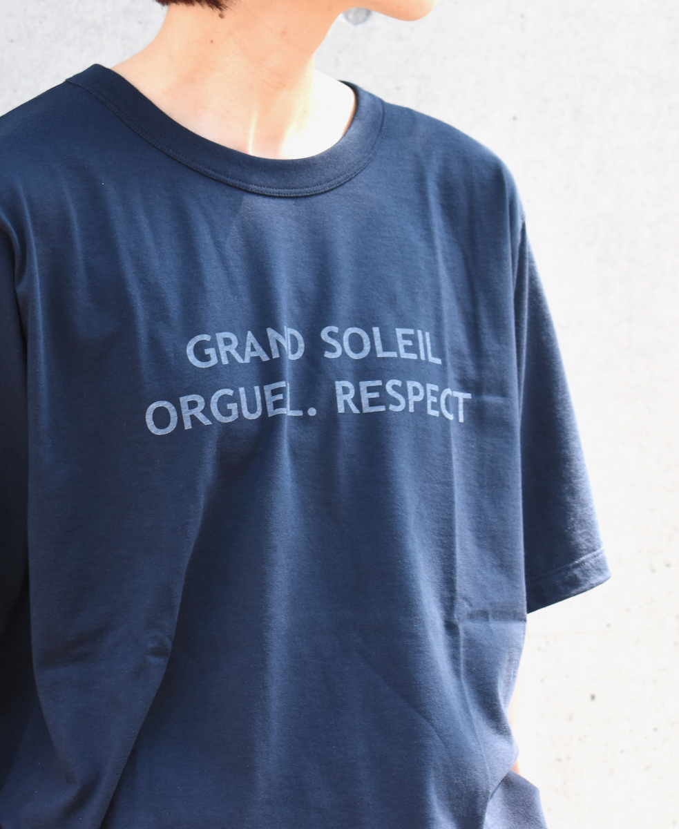 NFA1802P36 (Tシャツ) "GRAND SOLEIL" 4.4oz COTTO JERSEY CREW-NECK OVERSIZED S/SL PRINT T-SHIRT