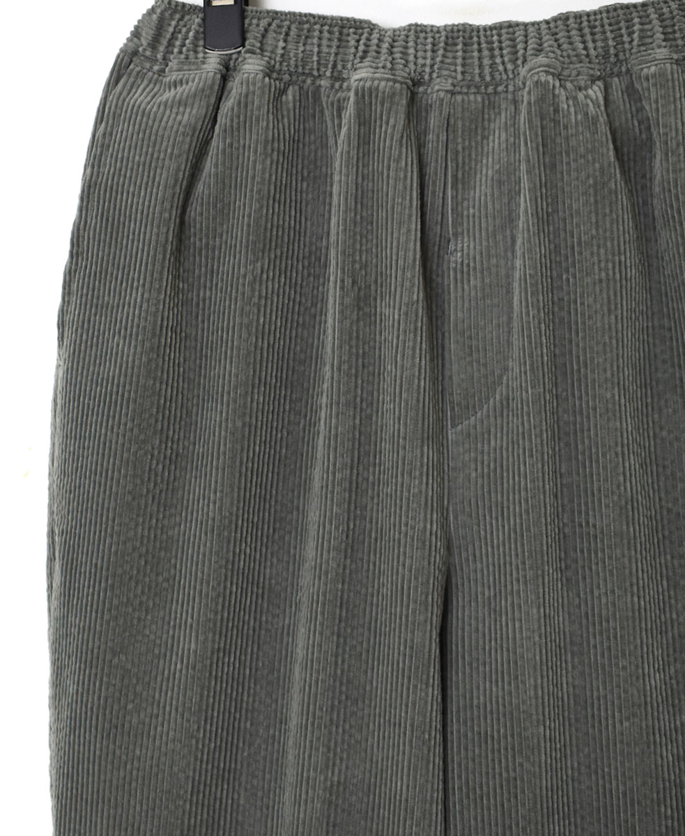 GNMDS2101CR (パンツ) TROUSERS/8WALE CORDUROY EASY TAPERED PANTS