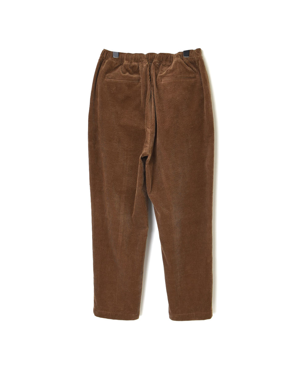 GNMDS2101CR (パンツ) TROUSERS/8WALE CORDUROY EASY TAPERED PANTS