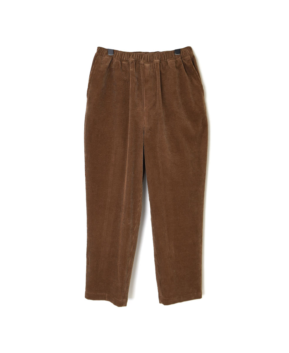 GNMDS2101CR (パンツ) TROUSERS/8WALE CORDUROY EASY TAPERED PANTS
