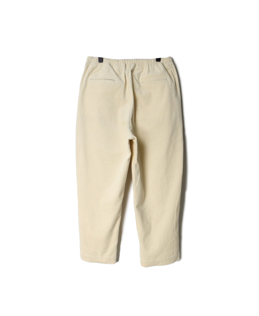 GNMDS2101CR (パンツ) TROUSERS/8WALE CORDUROY EASY TAPERED PANTS