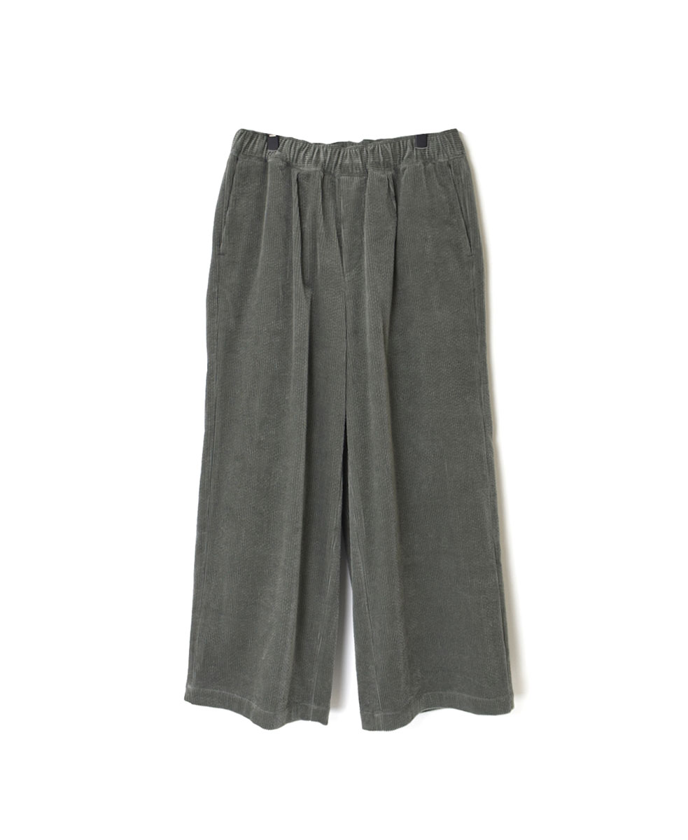 ○GNMDS2052CR (パンツ) TROUSERS/8WALE CORDUROY EASY WIDE PANTS│