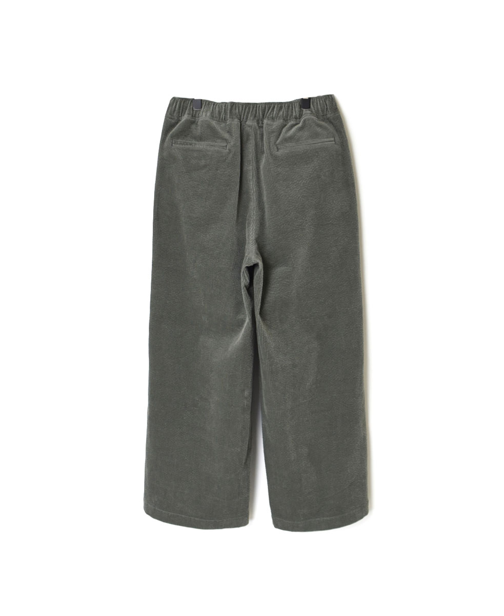 GNMDS2052CR (パンツ) TROUSERS/8WALE CORDUROY EASY WIDE PANTS