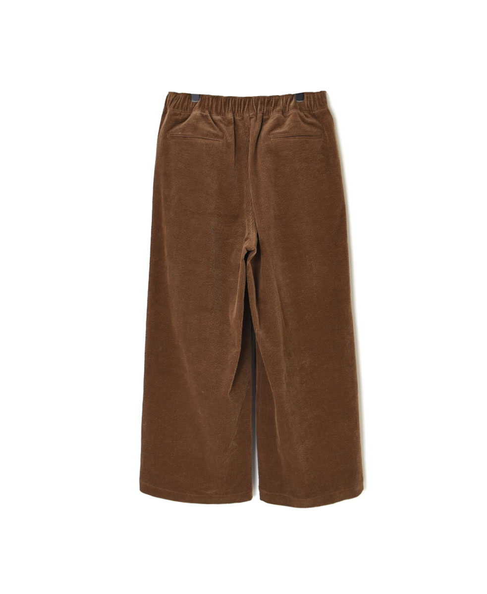 GNMDS2052CR (パンツ) TROUSERS/8WALE CORDUROY EASY WIDE PANTS
