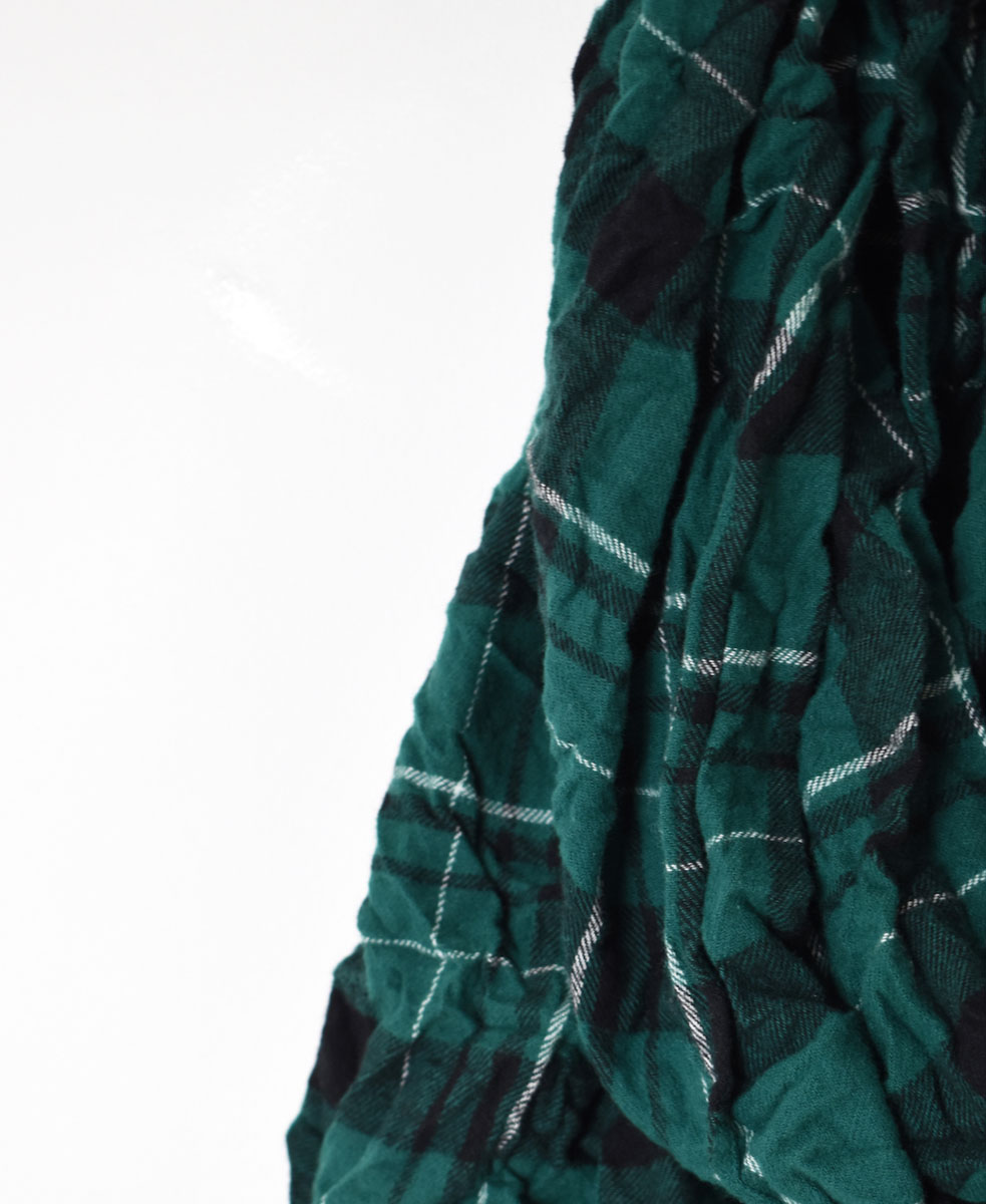 NVL2312FCW (ストール) COTTON FLANNEL CHECK STOLE