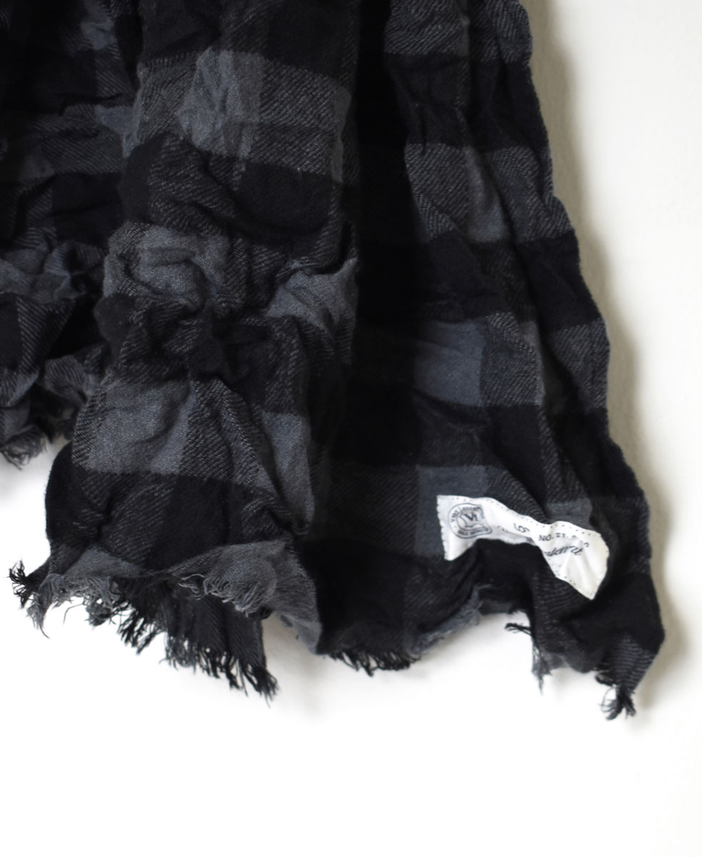 NVL2312FCW (ストール) COTTON FLANNEL CHECK STOLE