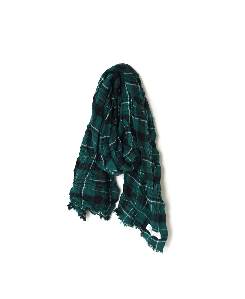NVL2312FCW (ストール) COTTON FLANNEL CHECK STOLE