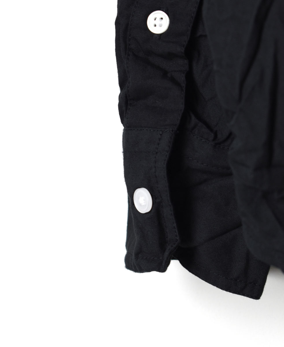 NVL1861W (シャツ) 40'S ORGANIC POPLIN REGULAR COLLAR L/SL OVERSIZED SHIRT
