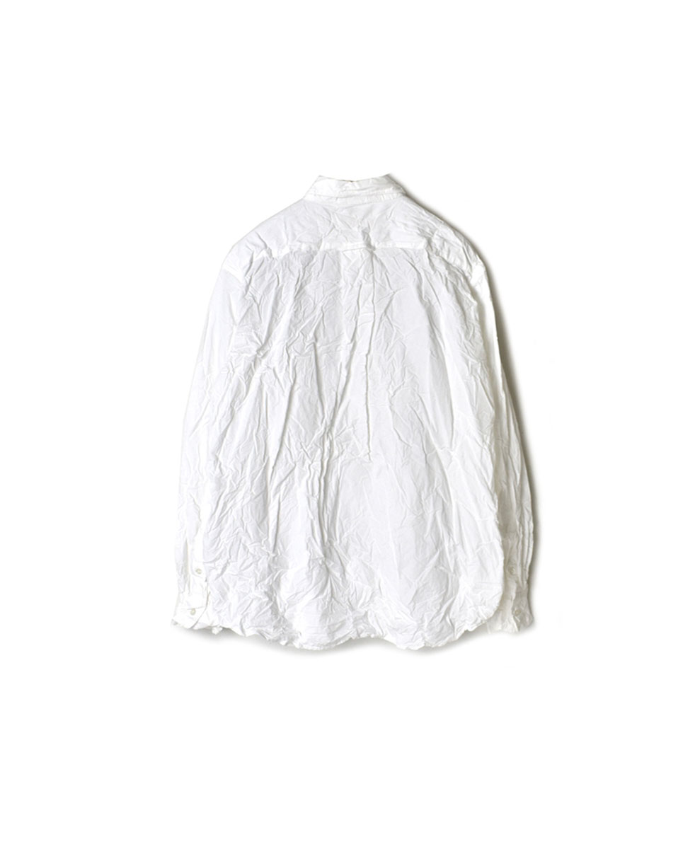 NVL1861W (シャツ) 40'S ORGANIC POPLIN REGULAR COLLAR L/SL OVERSIZED SHIRT