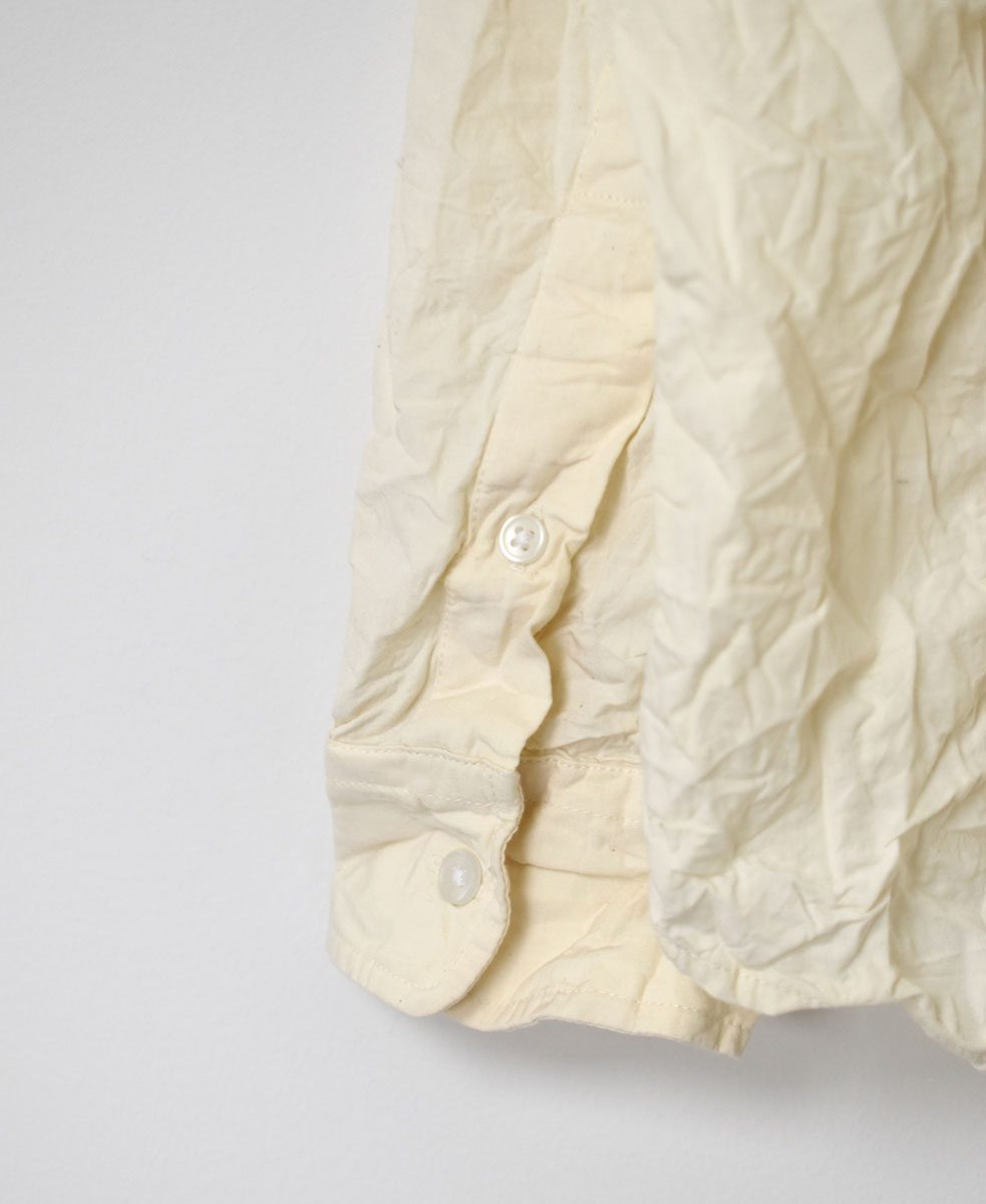 NVL1861W (シャツ) 40'S ORGANIC POPLIN REGULAR COLLAR L/SL OVERSIZED SHIRT