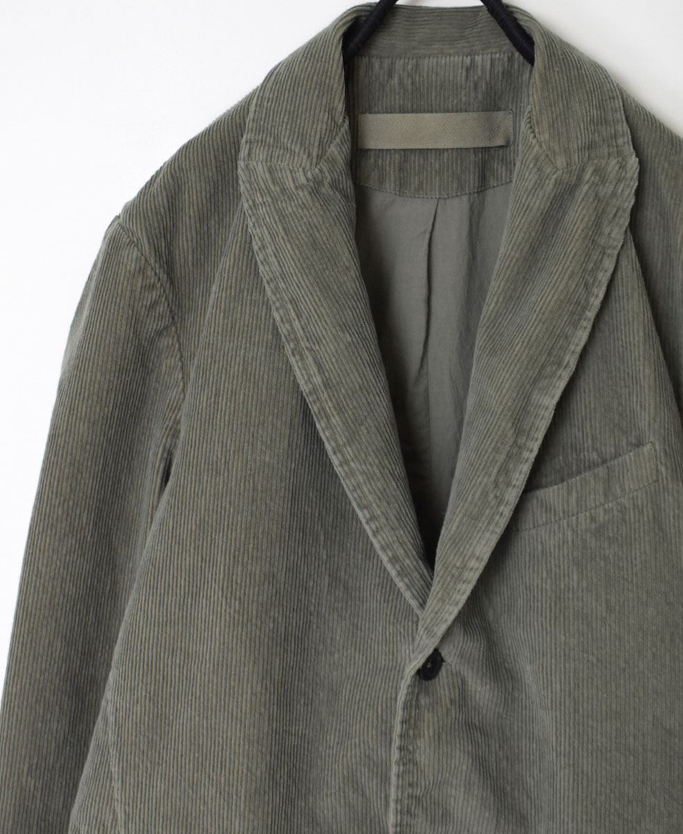 NVL1301C9D (ジャケット)  9WALE CORDUROY/60'S ORGANIC CAMBRIC MEN'S SIDE VENTS TAILORED JACET