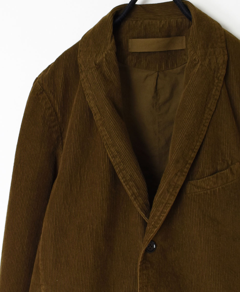 NVL1301C9D (ジャケット)  9WALE CORDUROY/60'S ORGANIC CAMBRIC MEN'S SIDE VENTS TAILORED JACET