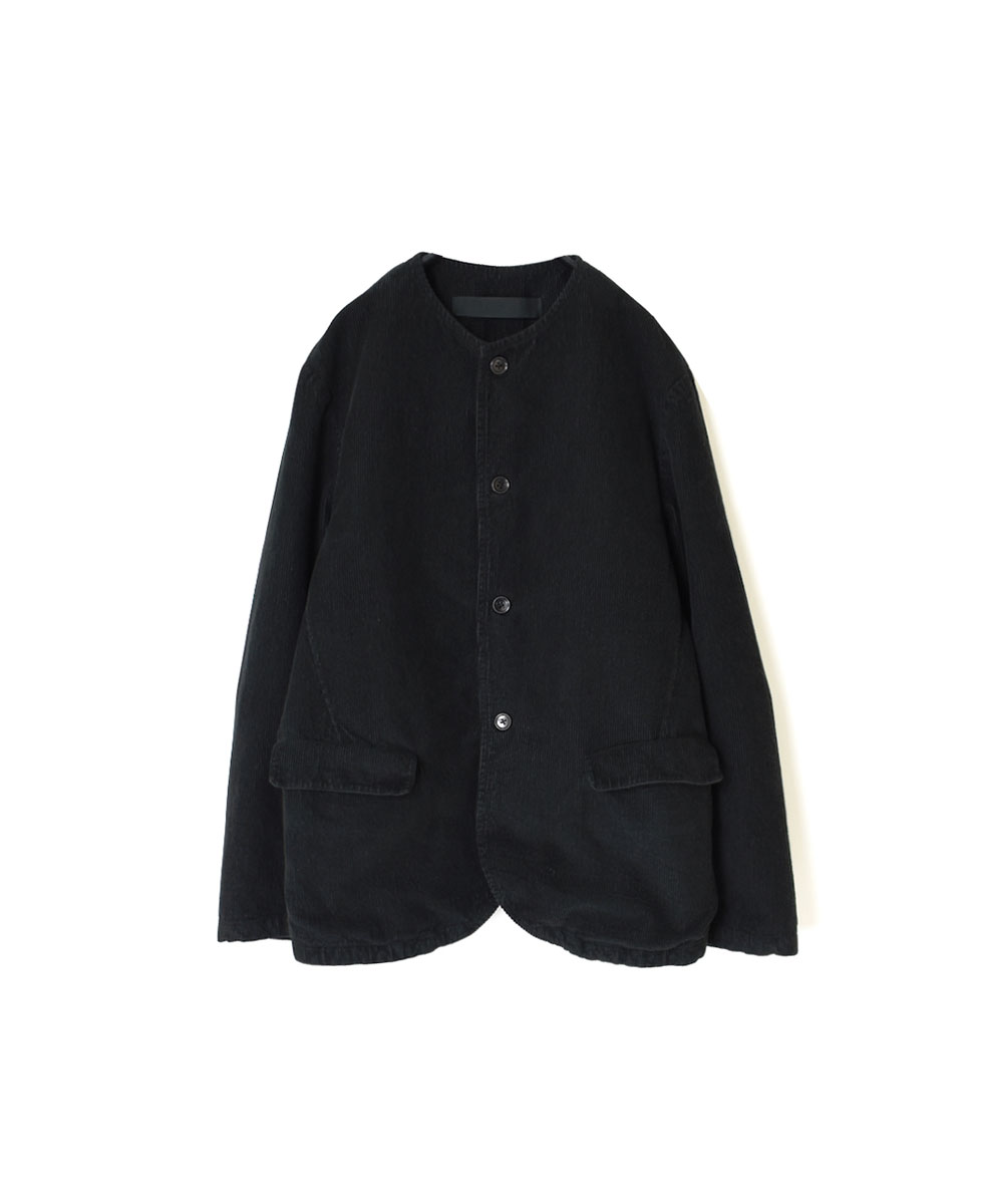 NVL1751C9D (ジャケット) 9WALE CORDUROY/60'S ORGANIC CAMBRIC MEN'S SIDE VENTS NO COLLAR JACET