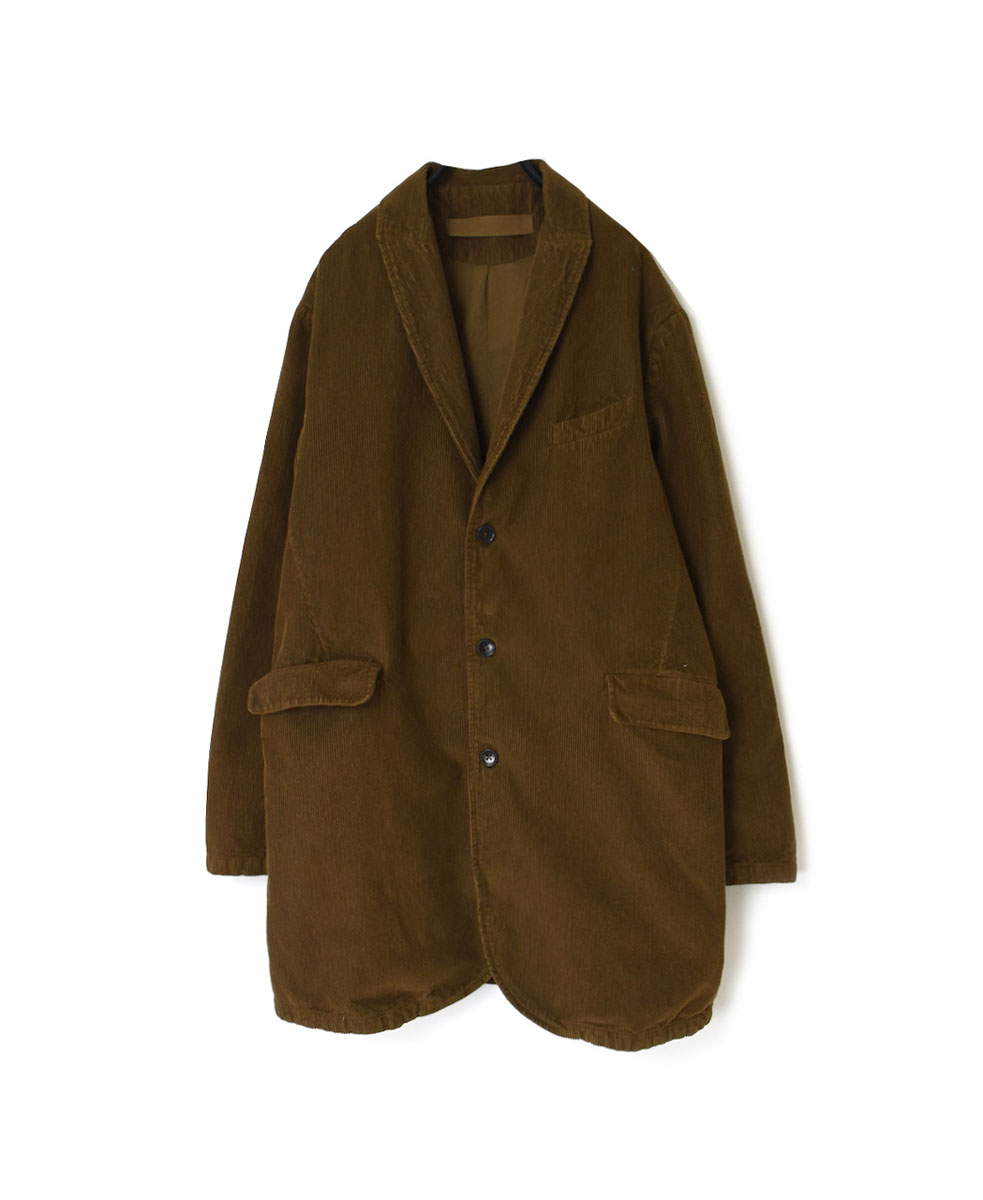 NVL2351C9D (コート) 9WALE CORDUROY/60'S ORGANIC CAMBRIC MEN'S CENTER VENTS TAILORED COAT