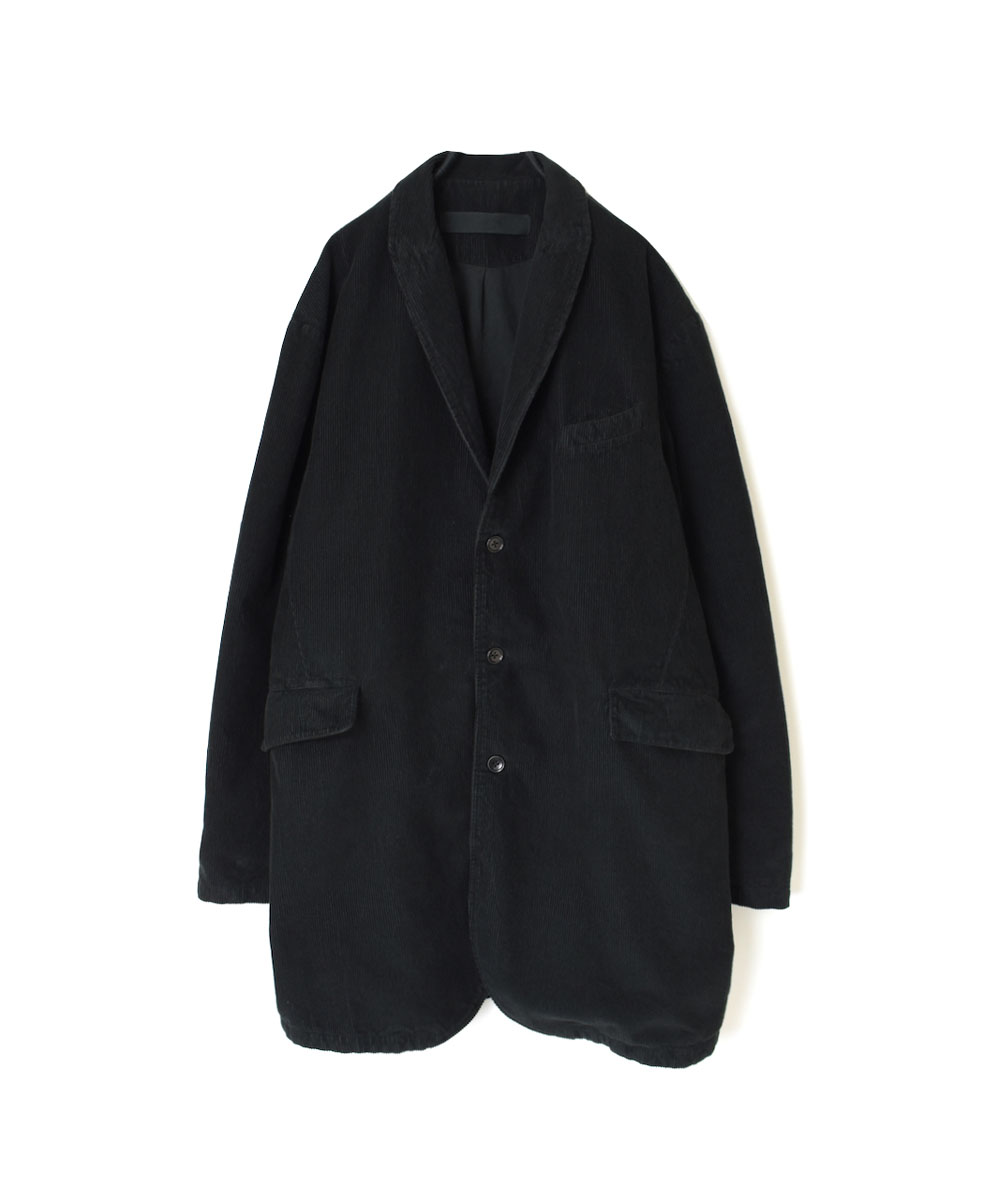 NVL2351C9D (コート) 9WALES CORDUROY/60’S ORGANIC CAMBRIC CENTER VENTS TAILORED COAT