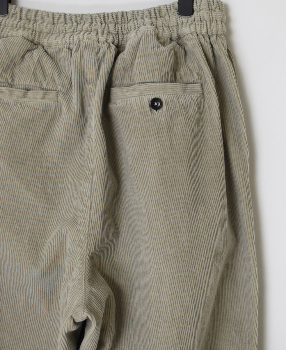 NVL2011C9D (パンツ) 9WALE CORDUROY/60'S ORGANIC CAMBRIC EASY PANTS