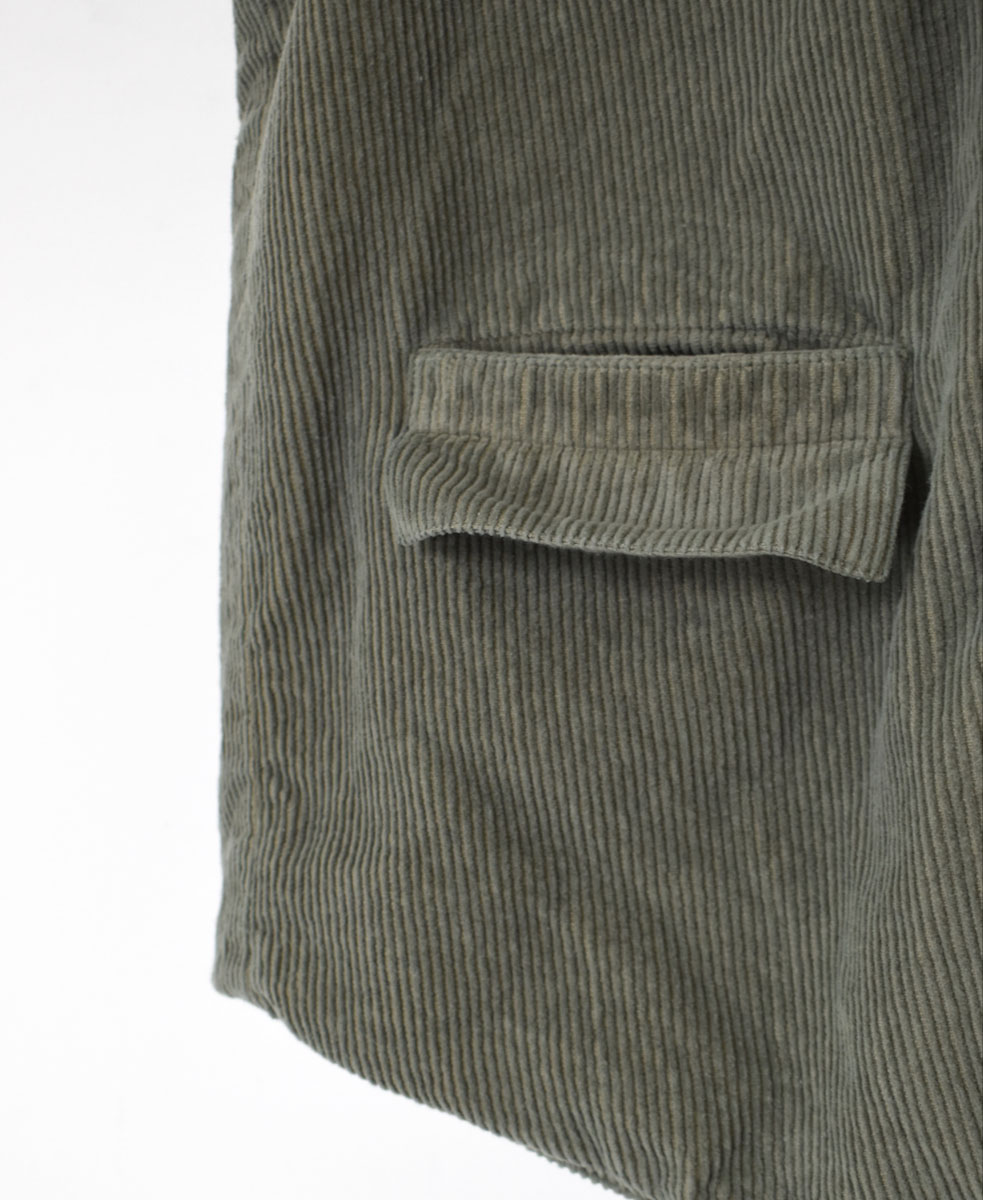 NVL2151C9D (ベスト) 9WALE CORDUROY/60'S ORGANIC CAMBRIC VEST