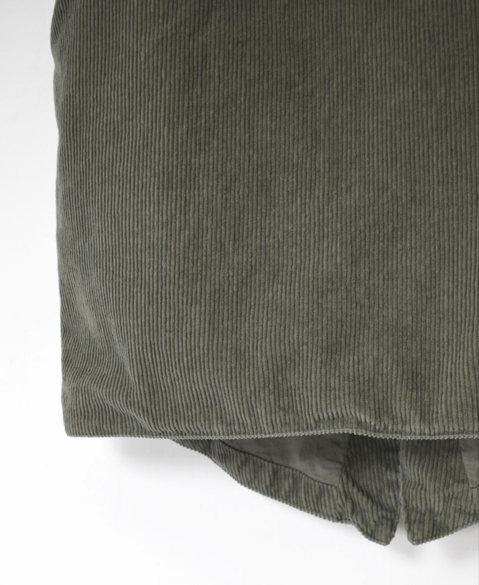 NVL2151C9D (ベスト) 9WALE CORDUROY/60'S ORGANIC CAMBRIC VEST