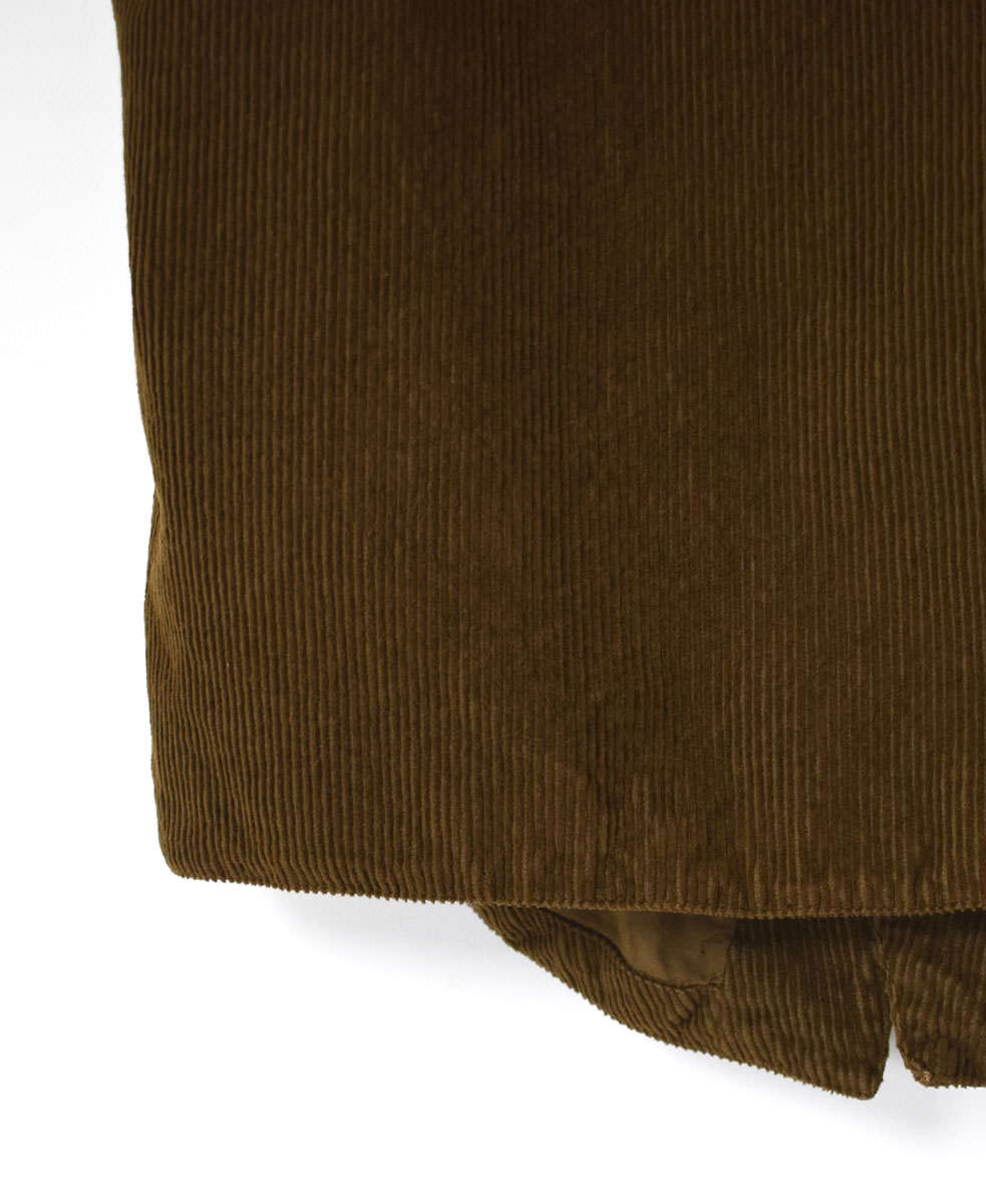 NVL2151C9D (ベスト) 9WALE CORDUROY/60'S ORGANIC CAMBRIC VEST
