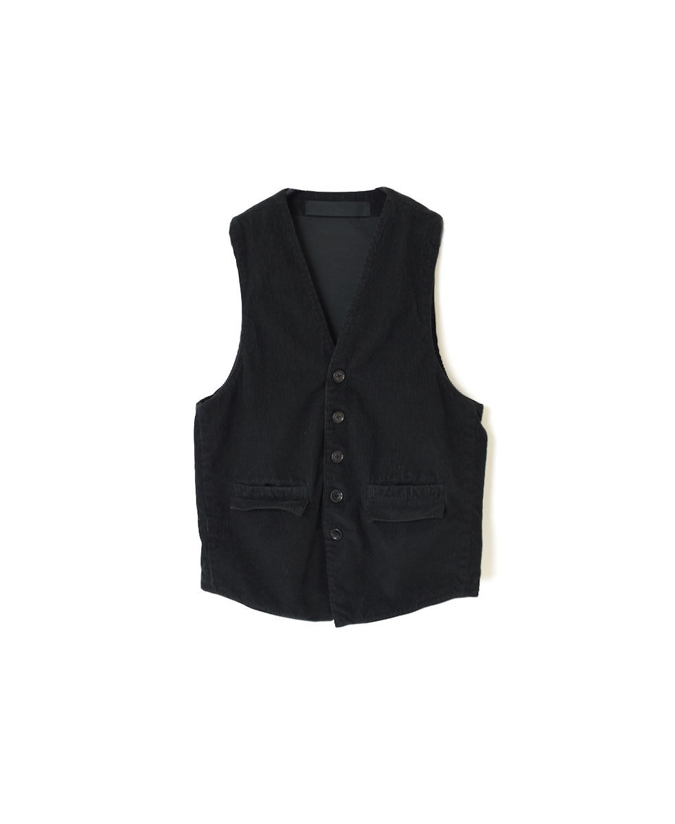 NVL2151C9D (ベスト) 9WALE CORDUROY/60'S ORGANIC CAMBRIC VEST