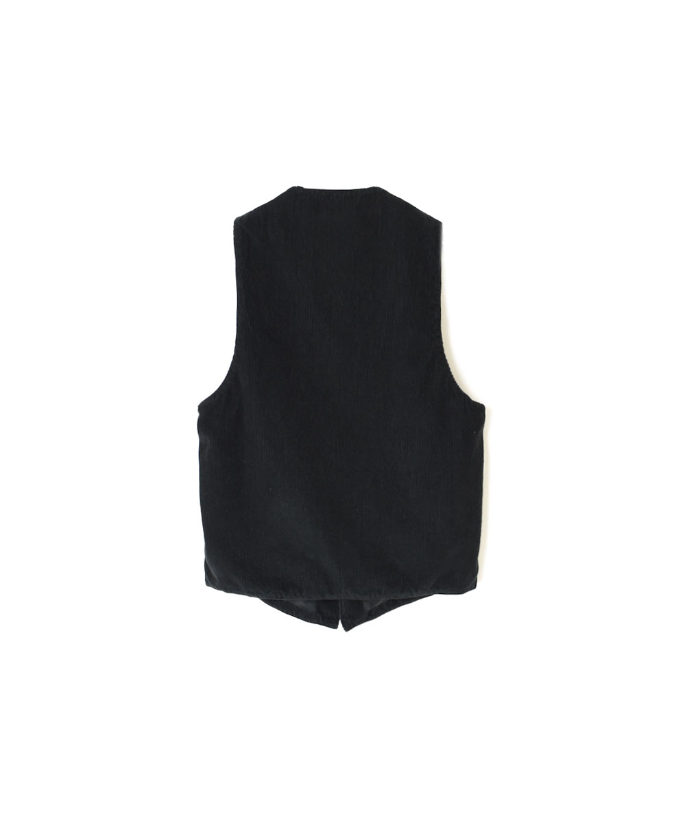 NVL2151C9D (ベスト) 9WALE CORDUROY/60'S ORGANIC CAMBRIC VEST