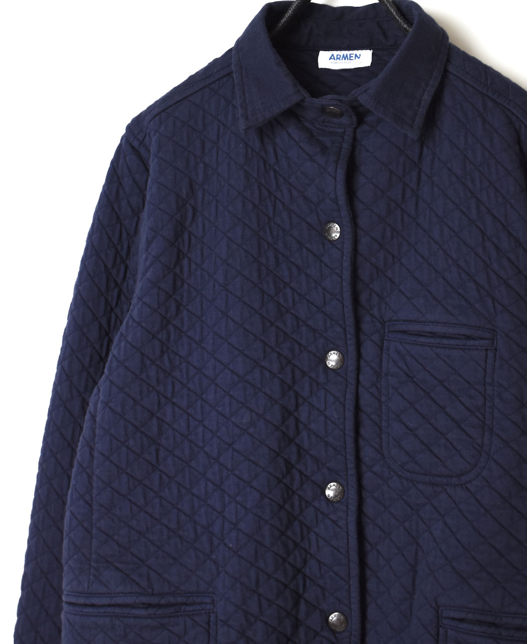 NAM0202B (ジャケット) COTTON QUILT SHIRTS COLLAR JACKET