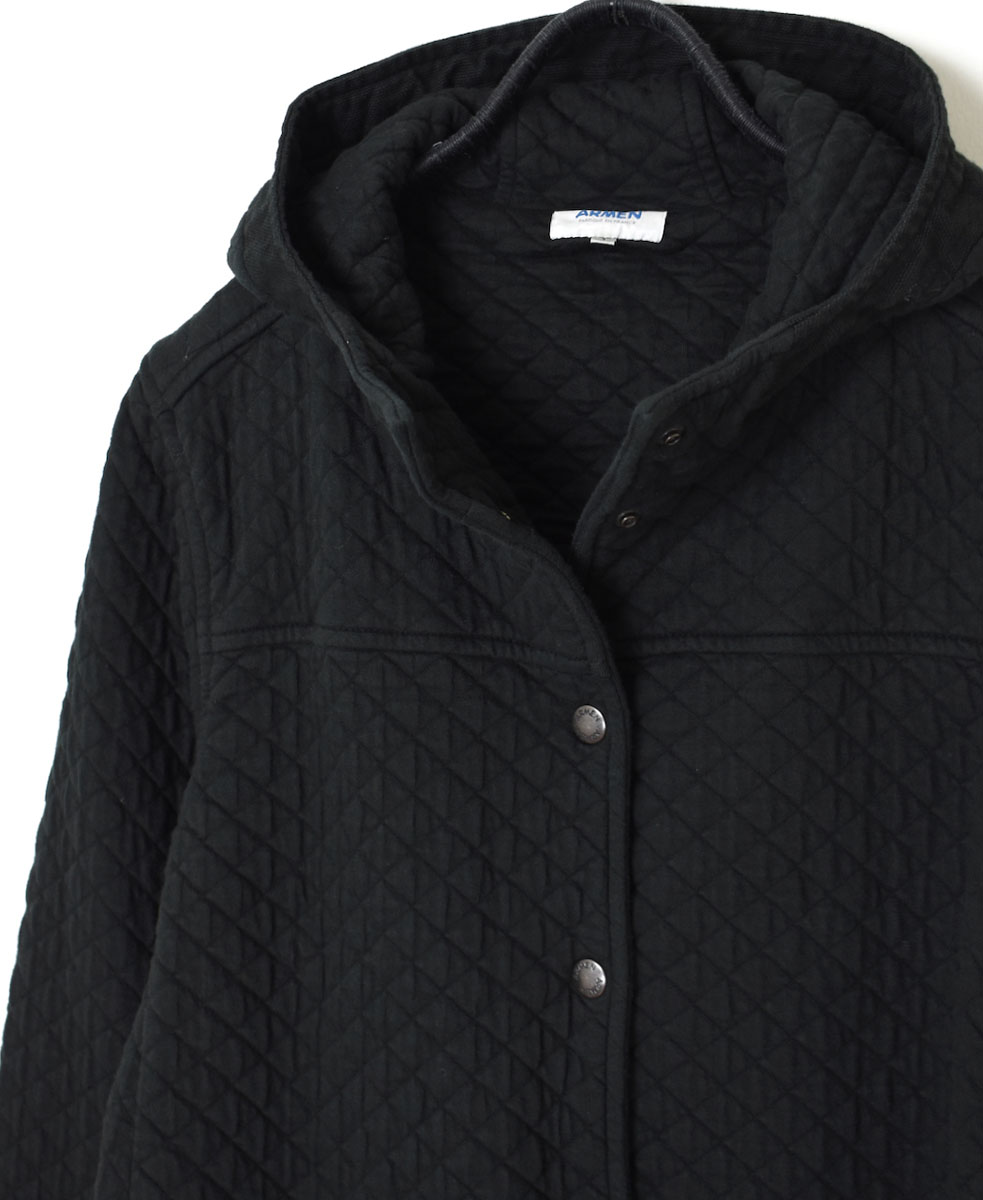 NAM0553 (コート) COTTON QUILT HOODED COAT