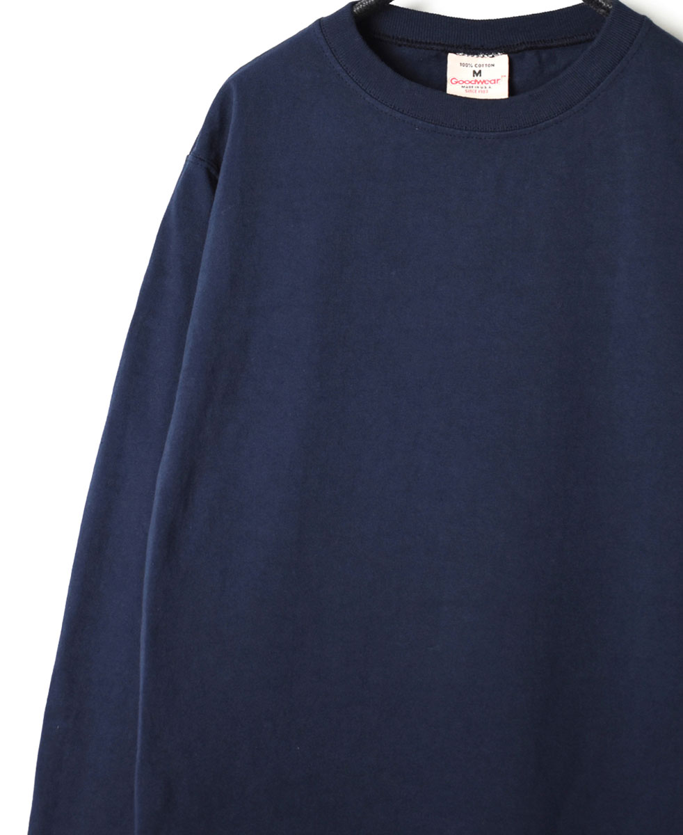 NGW9951 (Tシャツ) CREW NECK L/SL WITH CUFF & HEM RIB